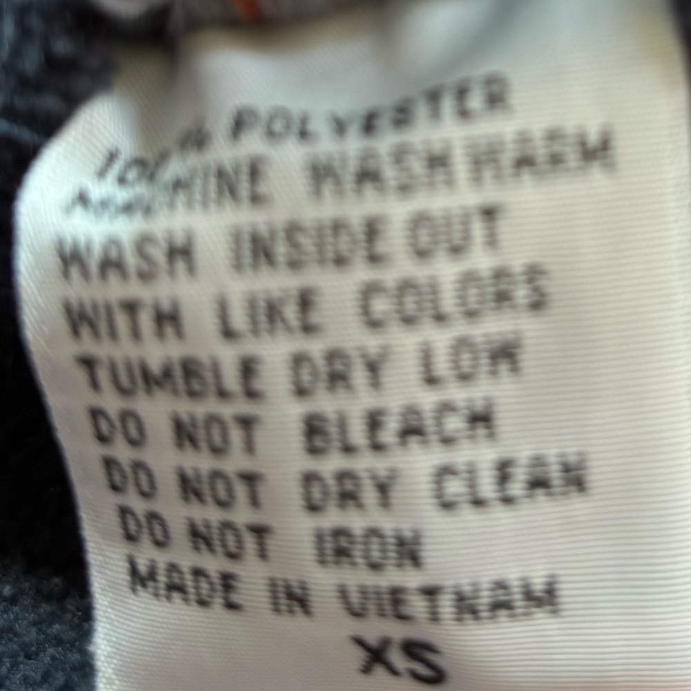Gray Polyester Garment
